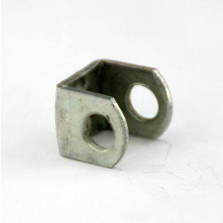 M10x1 Auslass-Muffe Gewinde-Adapter 22x18x21mm Metall verzinkt mit Erdungsschraube