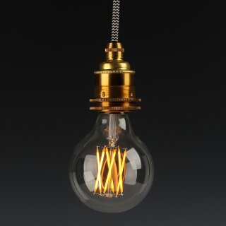 Danlamp E27 Deko LED Glühbirne Globe De Luxe 80mm 240V/2,5W 2200K 150 Lumen