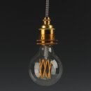 Danlamp E27 Deko LED Glühbirne Globe De Luxe 80mm 240V/2,5W 2200K 150 Lumen
