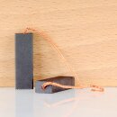 6x9x27mm Kohlebürsten ohne Halter Ersatz für Nilfisk Staubsauger 0018619110 (2 Stück)