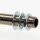 R3/8 Zoll Gewinderohr 18mm lang Metall/Eisen verzinkt für Lampen und Leuchtenbau