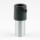 Zugentlastung Kunststoff schwarz mit M13x1x20 Metall Aussengewinde für Kabel