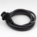 Textilkabel Graphit-Grau E14 Lampenfassung mit...