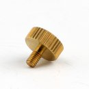 M3 Rändelschraube 10x9mm Messing roh