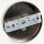 3-Loch Lampen-Baldachin Metall 100x25mm Edelstahloptik mit Zugentlaster Metall für 3 Lampenpendel