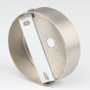 Lampen-Baldachin 80x25mm Metall Edelstahloptik für 2 Lampenpendel ohne Zugentlaster