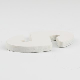 Höhenverstellung Kabelkürzer oval weiß für Textilkabel Pendelleuchte 
