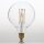 Danlamp E27 Vintage Deko LED Mega Edison Gold Lampe 125mm 240V/4W 2000K 250 Lumen