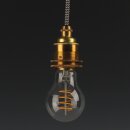 Danlamp E27 Deko LED Glühbirne Standard De Luxe Spiralform 60mm 240V/4W 2200K 250 Lumen