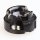 E27 Lampenfassung Metall vermessingt mit Glattmantel Innenkern mit Erdungspol 250V/4A