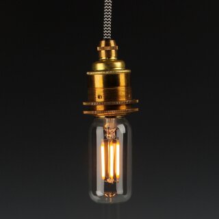 Danlamp E27 Deko LED Glühbirne Exterior Röhren Lampe 38mm 240V/4W 2200K 300 Lumen