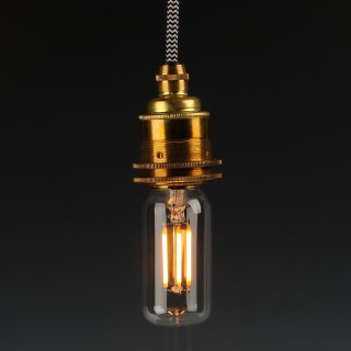 Danlamp E27 Vintage Deko LED Exterior Röhren Lampe 38mm 240V/4W