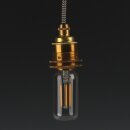Danlamp E27 Deko LED Glühbirne Exterior Röhren Lampe 38mm 240V/4W 2200K 300 Lumen
