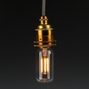 Danlamp E27 Vintage Deko LED Exterior Röhren Lampe 38mm 240V/4W