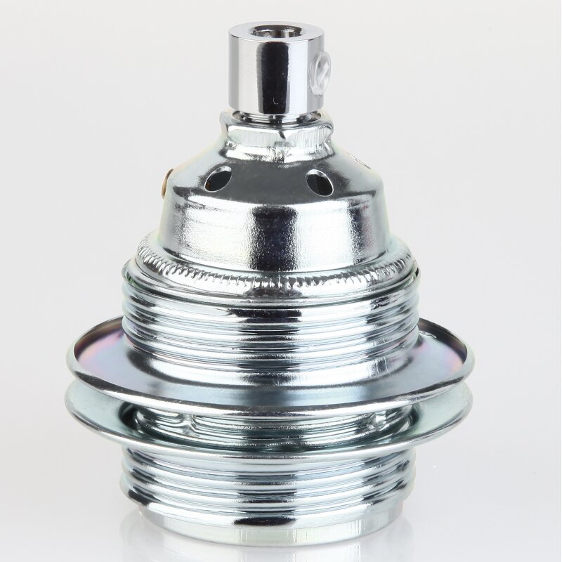 8 Stück Lampenendstücke 1,27 Cm – 1/4-27 Gewinde, Gold & Silber, Für Lampenschirme