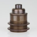 E27 Vintage Lampenfassung Metall Antik fume 2...