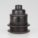 E27 Vintage Lampenfassung Metall Tiffany M10x1 IG ohne...