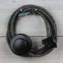 Textilkabel Grau-Meliert 3-adrig mit Fußschalter...