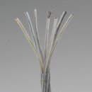 PVC-Lampenkabel Steuerleitung Li2YY 7x0,75mm² transparent 6,8mm Durchmesser