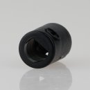 M10x1 IG Zugentlaster Zugentlastung 13x19mm für Kabel Kunststoff schwarz