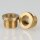 M10x1 Trompetennippel Messing 6mm lang 12x8mm ohne Profil/Verdrehschutz