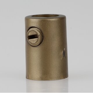 Zugentlastung mit M10x1 Innengewinde für Kabel 13x19mm Kunststoff gold