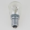 E14 Kühlschrank-Glühlampe Birnenform klar 15W/230V