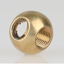 20mm Messing-Kugel mit M10x1 T-Gewinde