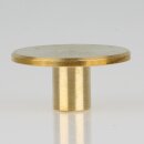 M10x1 Abschlussknopf Zierknopf 40x20mm T-Form Messing für Lampen und Leuchtenbau