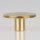 M10x1 Abschlussknopf Zierknopf 40x20mm T-Form Messing für Lampen und Leuchtenbau