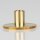 M10x1 Abschlussknopf Zierknopf 40x20mm T-Form Messing für Lampen und Leuchtenbau