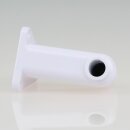 Goobay Wandhalterung Metall weiß für Lupenleuchte mit Gelenkarm