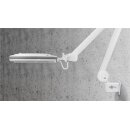 Goobay Wandhalterung Metall weiß für Lupenleuchte mit Gelenkarm