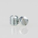 M3 Madenschraube Metall verzinkt ohne Spitze DIN 551...