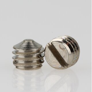 M6 Madenschraube Metall verzinkt mit Spitze DIN 553 Länge 5mm