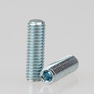 M3 Madenschraube Metall DIN 913 mit Innensechskant Länge 10mm ohne Spitze