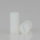 M5 Madenschraube DIN 551 Kunststoff Natur Länge 10mm