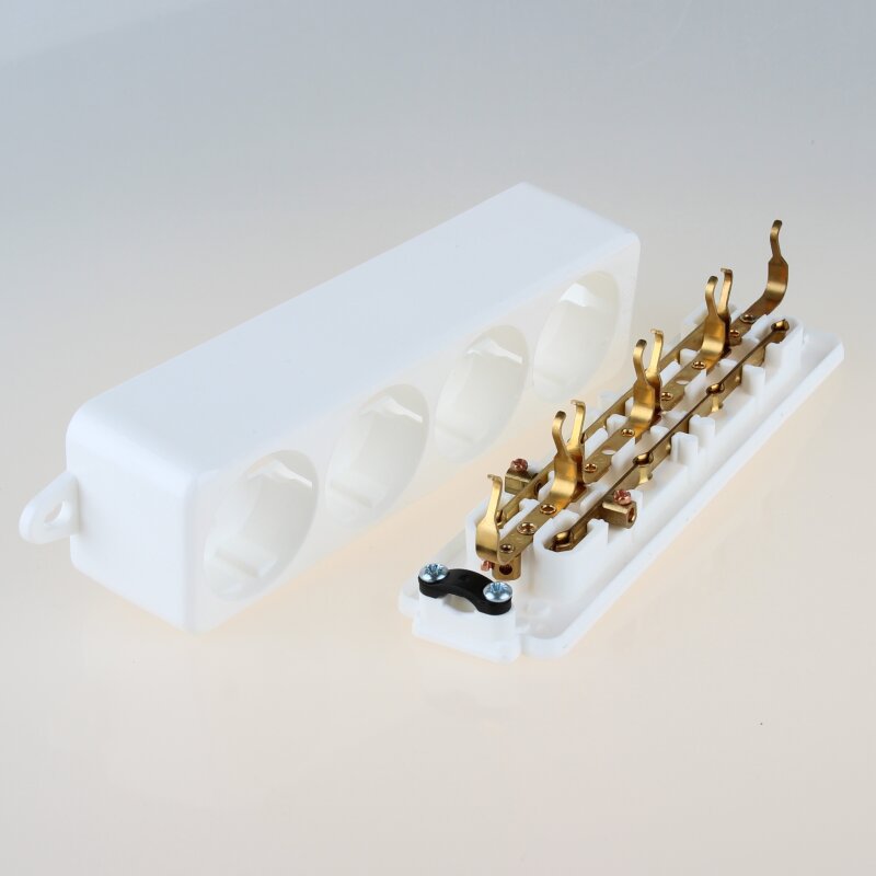 Schwarz Legrand 4-fach Tischsteckdosenleiste Tischsteckdose Wandsteckd - Foto 12