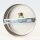 1-Loch Lampen-Baldachin Metall 100x25mm Edelstahloptik mit Zugentlaster Metall für 1 Lampenpendel