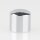 M10x1 Lampen Abschlussknopf Zierknopf 12x12mm zylindrisch Messing verchromt für Lampen und Leuchtenbau