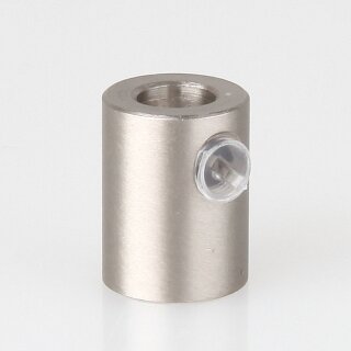 Zugentlastung mit M10x1 Innengewinde für Kabel 13x17mm Metall Edelstahloptik