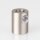 Zugentlastung mit M10x1 Innengewinde für Kabel 13x17mm Metall Edelstahloptik