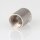 Zugentlastung mit M10x1 Innengewinde für Kabel 13x17mm Metall Edelstahloptik