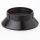 E14 Unterring Schraubring Thermoplast schwarz 43x15mm f&uuml;r Kunststoff Fassung