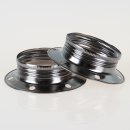 E27 Schraubring 60x18mm Metall schwarz-chrom für...