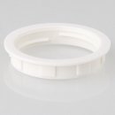 E14 Unterring Schraubring Thermoplast weiss 35x7mm...