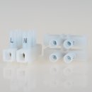 Lüsterklemme transparent 2-polig bis 4mm² mit...