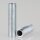 M8x1 Gewinderohr 30mm lang Metall/Eisen verzinkt für Lampen und Leuchtenbau