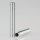 M8x1 Gewinderohr 50mm lang Metall/Eisen verzinkt für Lampen und Leuchtenbau