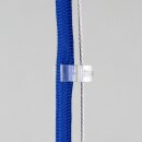 Kabelclip Kabelhalter Seilhalter-Clip für Stahlseile Lampen-Kabel 5.0-6.5mm + Drahtseil 1.0-2.0mm Kunststoff transparent